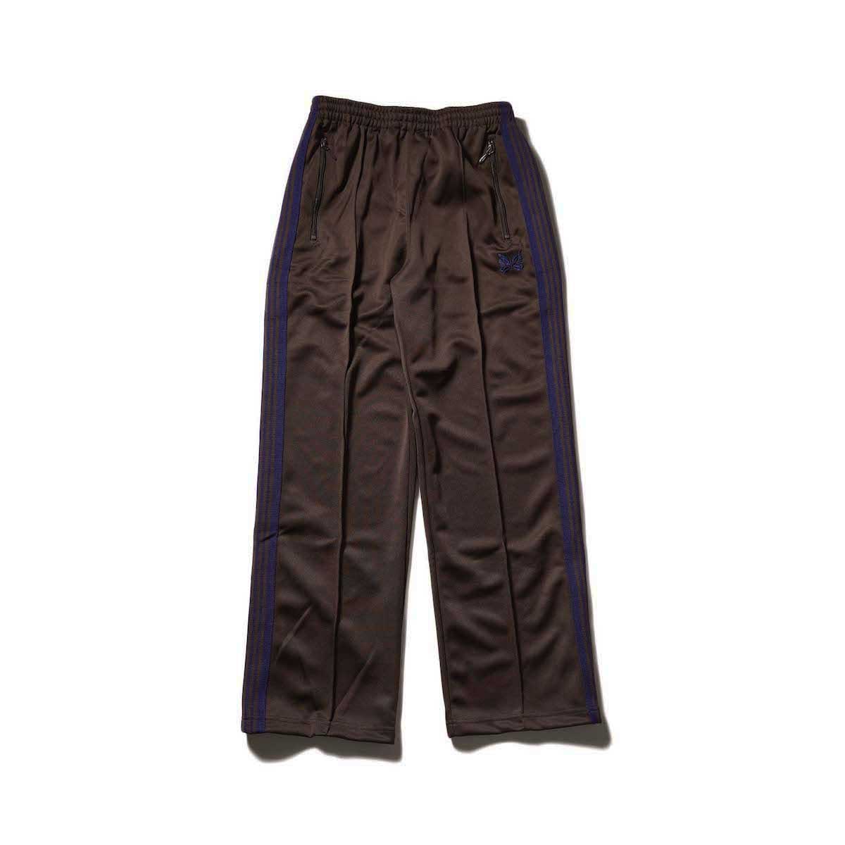 Needles / 1989 Exclusive Track Pant -Poly Smooth (Brown) 正面