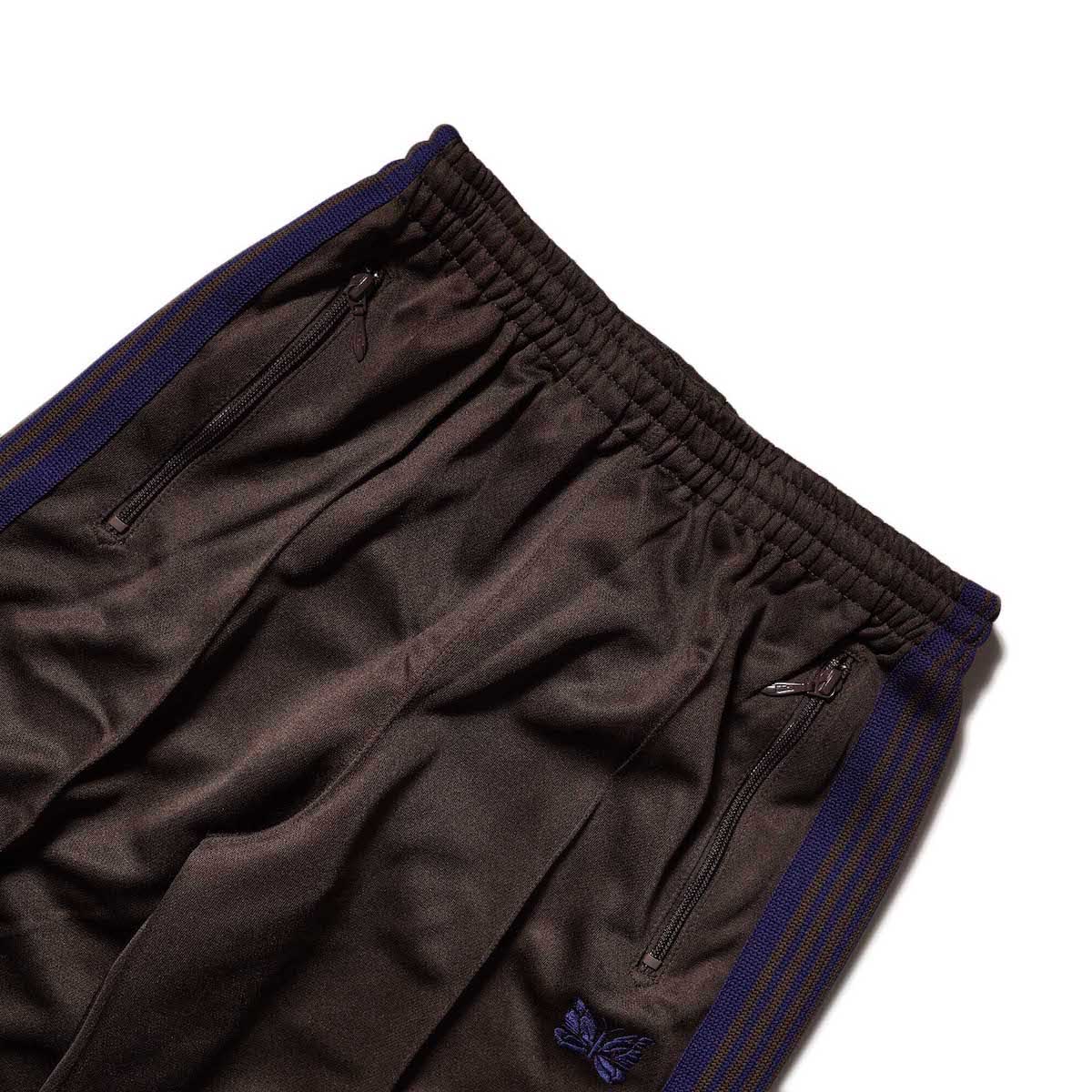 Needles / 1989 Exclusive Track Pant -Poly Smooth (Brown) ウエスト