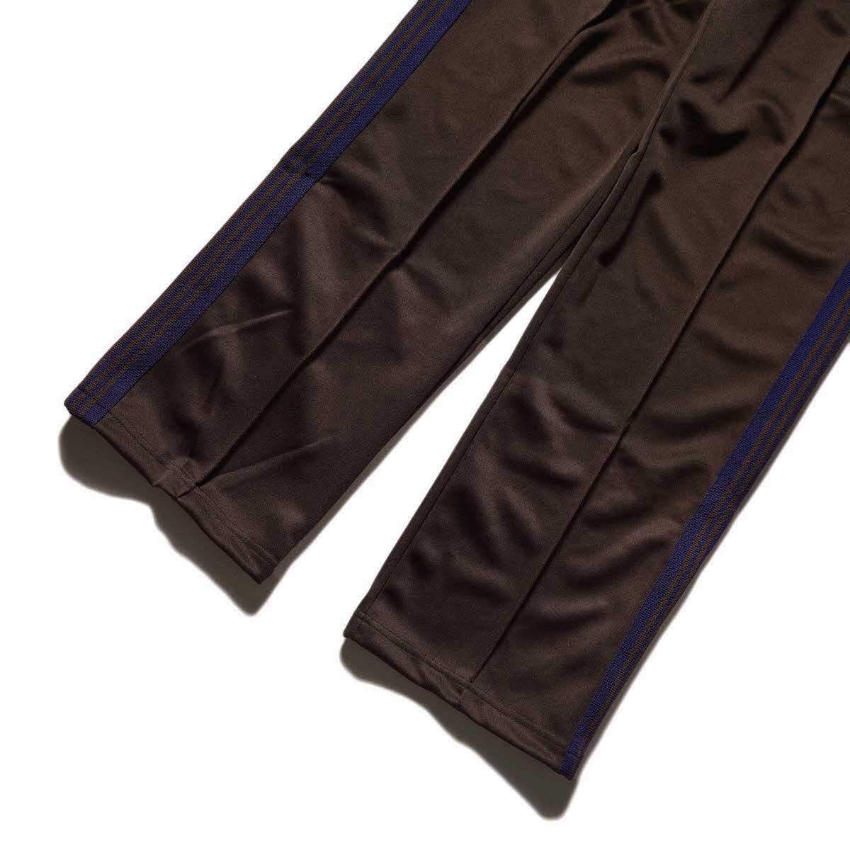 Needles / 1989 Exclusive Track Pant -Poly Smooth (Brown) 裾