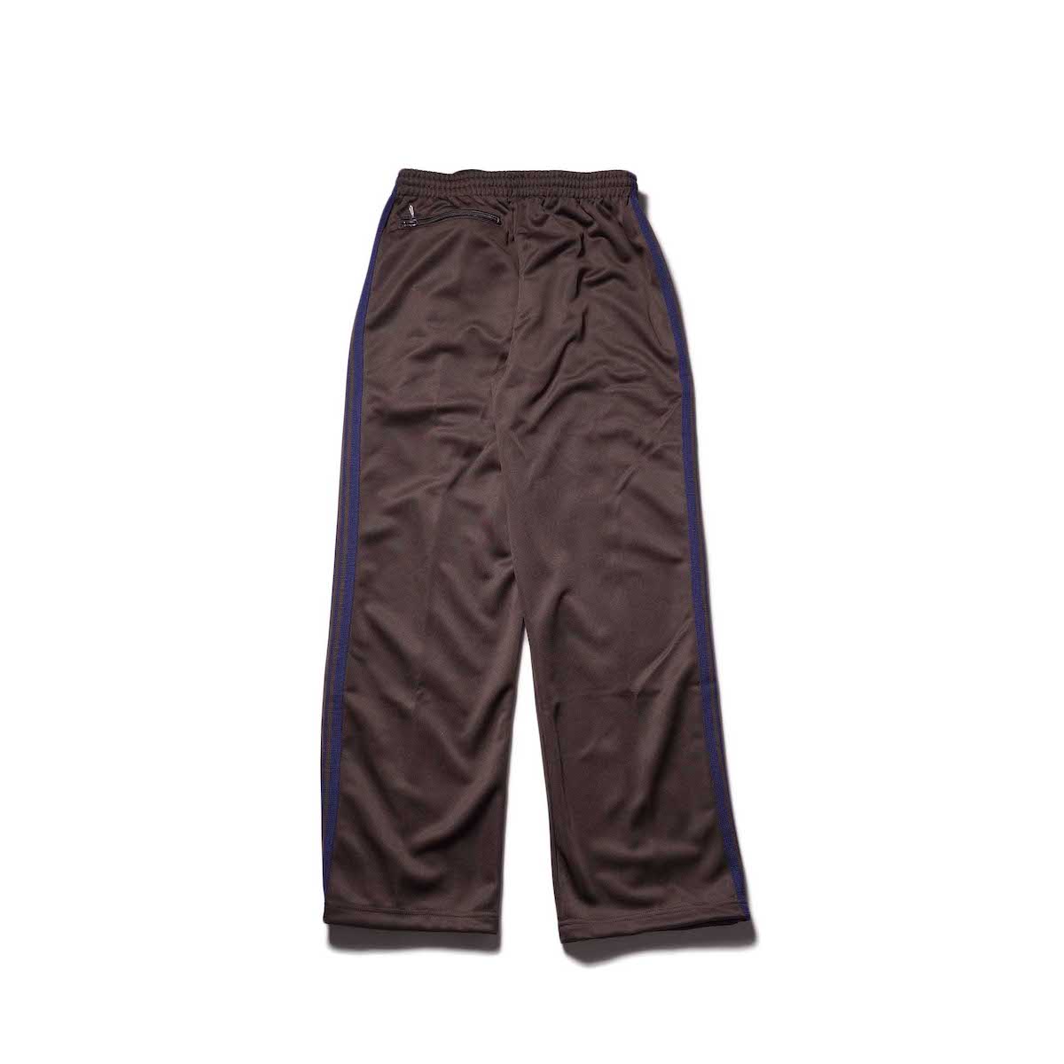 Needles / 1989 Exclusive Track Pant -Poly Smooth (Brown) 背面