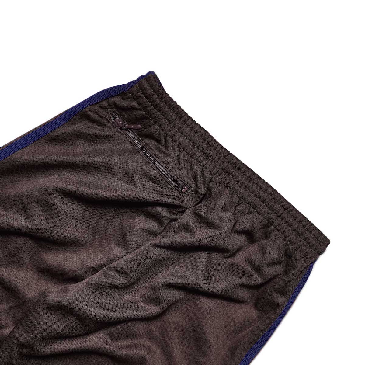 Needles / 1989 Exclusive Track Pant -Poly Smooth (Brown) ヒップポケット