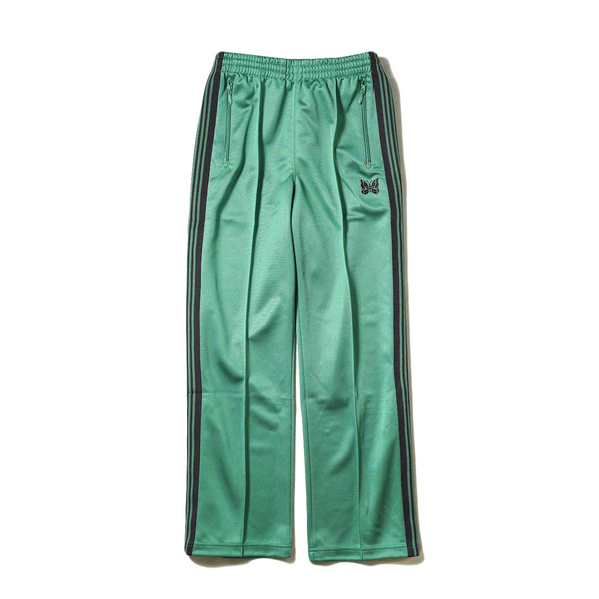 Needles / Track Pant -Poly Smooth (Emerald) 正面