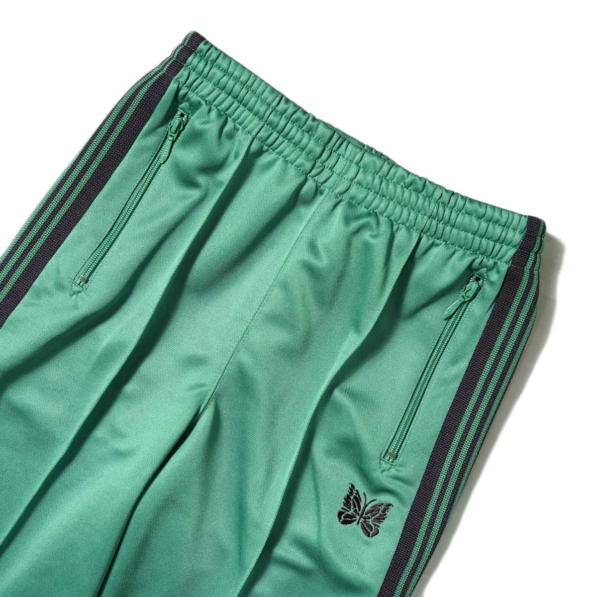 Needles / Track Pant -Poly Smooth (Emerald) ウエスト