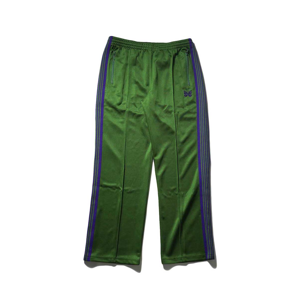 Needles / Track Pant -Poly Smooth (Ivy Green)