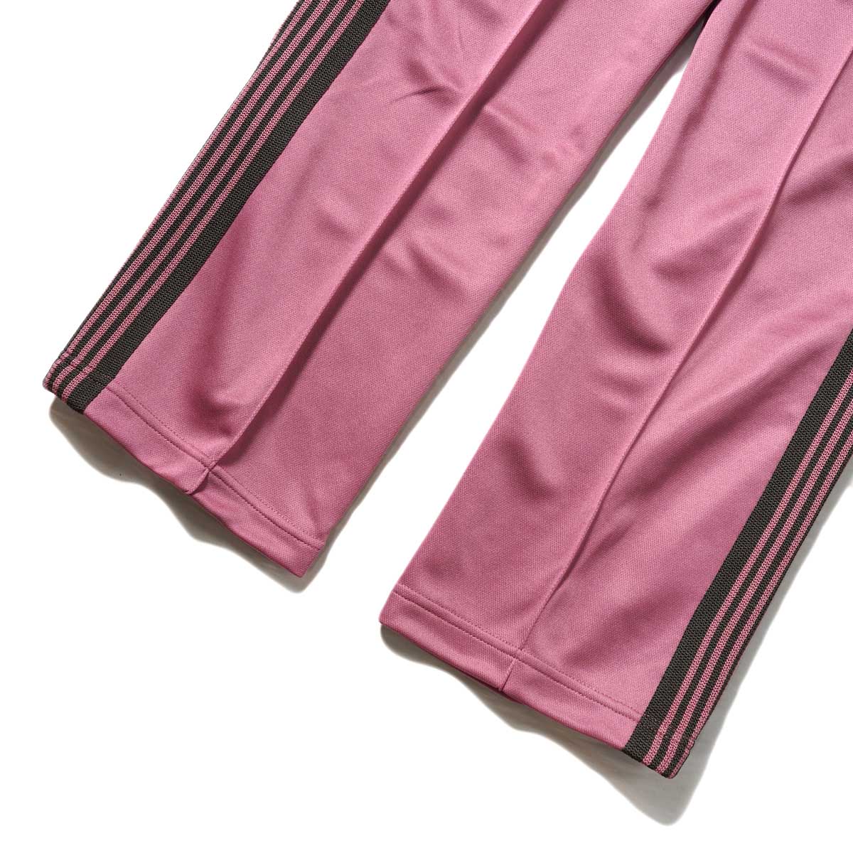 Needles / Track Pant -Poly Smooth (Smoke Pink) 裾