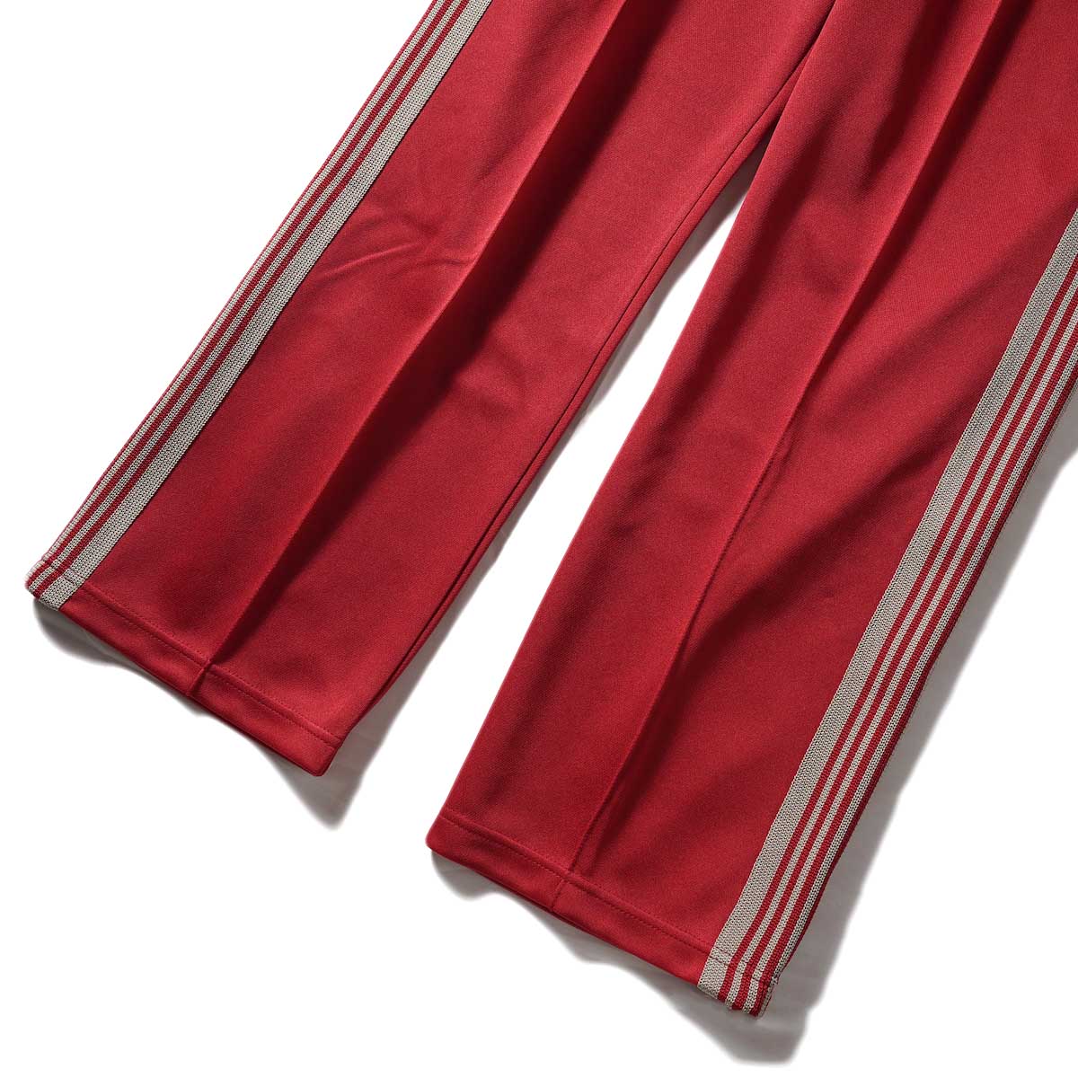 Needles / Track Pant -Poly Smooth (Red) 裾