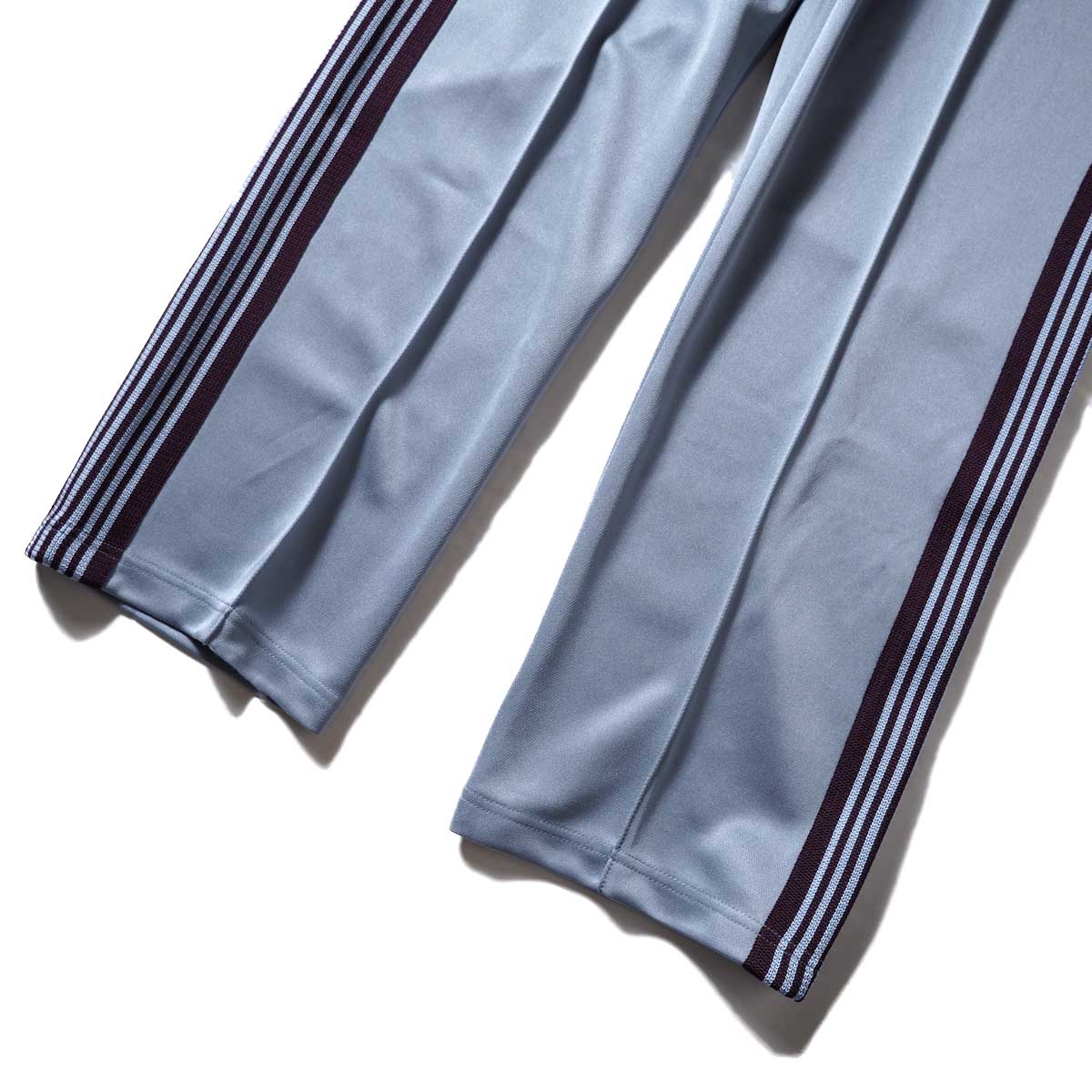 Needles / Track Pant -Poly Smooth (Sax Blue) 裾