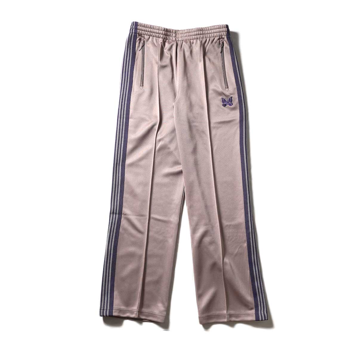 Needles / Track Pant -Poly Smooth (Taupe)
