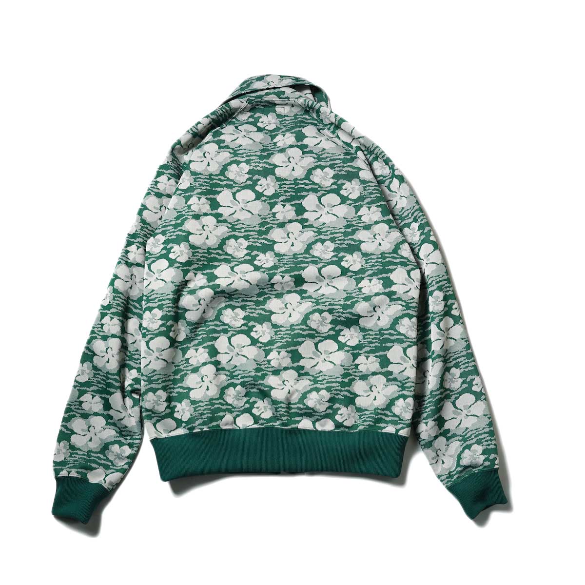 Needles / TRACK JACKET - POLY JQ (Floral)背面