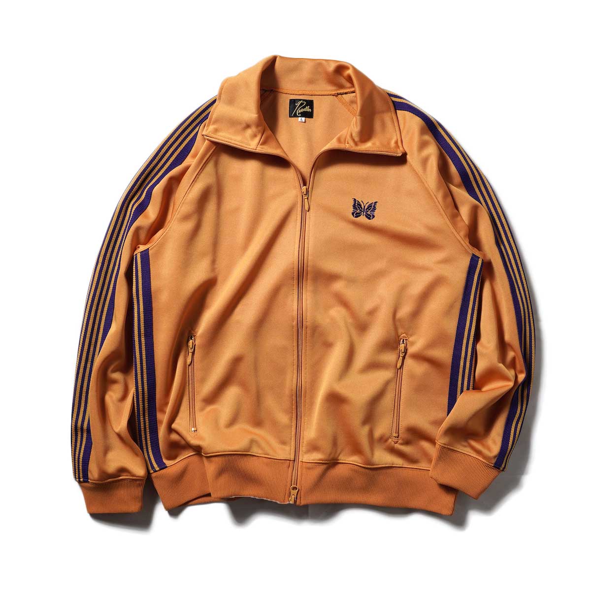 Needles / TRACK JACKET - POLY SMOOTH (Yellow Gold)