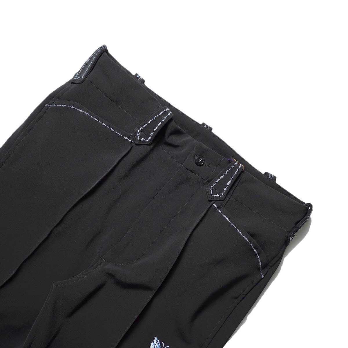 Needles / Western Leisure Pant - PE/PU Double Cloth (Black)ウエスト