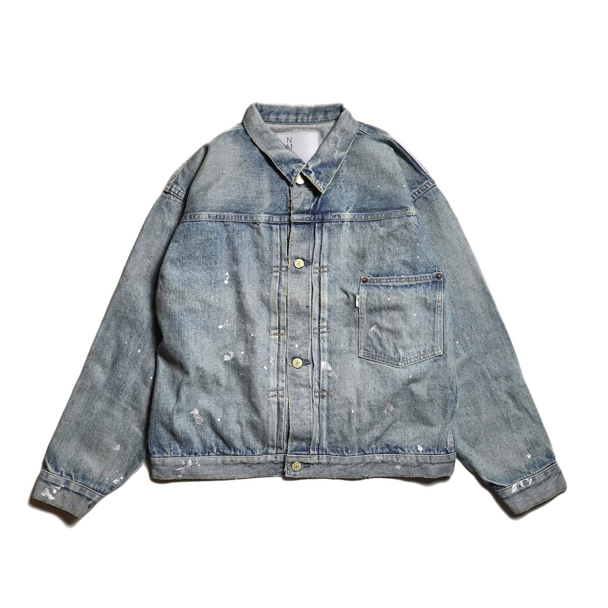 New Manual / WWⅡ LV T-BACK JACKET (Indigo)