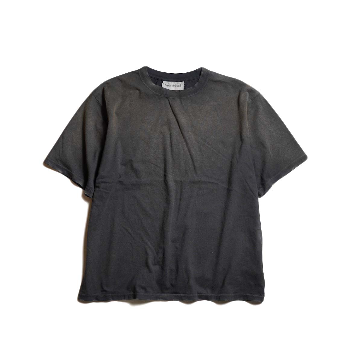 New Manual / VINTAGE WASHED TEE (Blk)