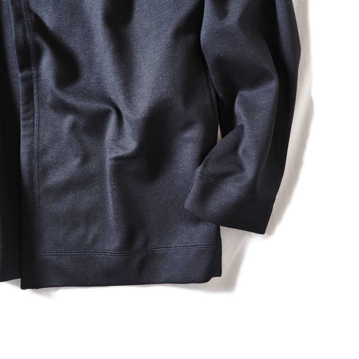 N.HOOLYWOOD / 18RCH-090 SHORT CARDIGAN (Black)袖、裾