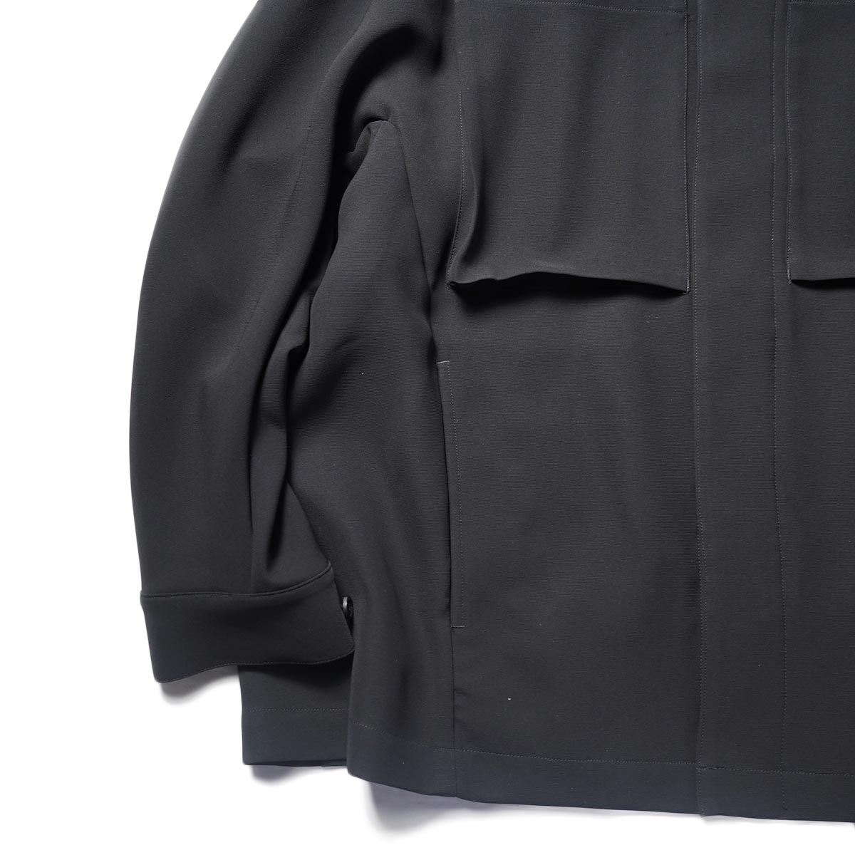 N.HOOLYWOOD COMPILE / 2231-BL01-098 peg Blouson (Black)袖、裾