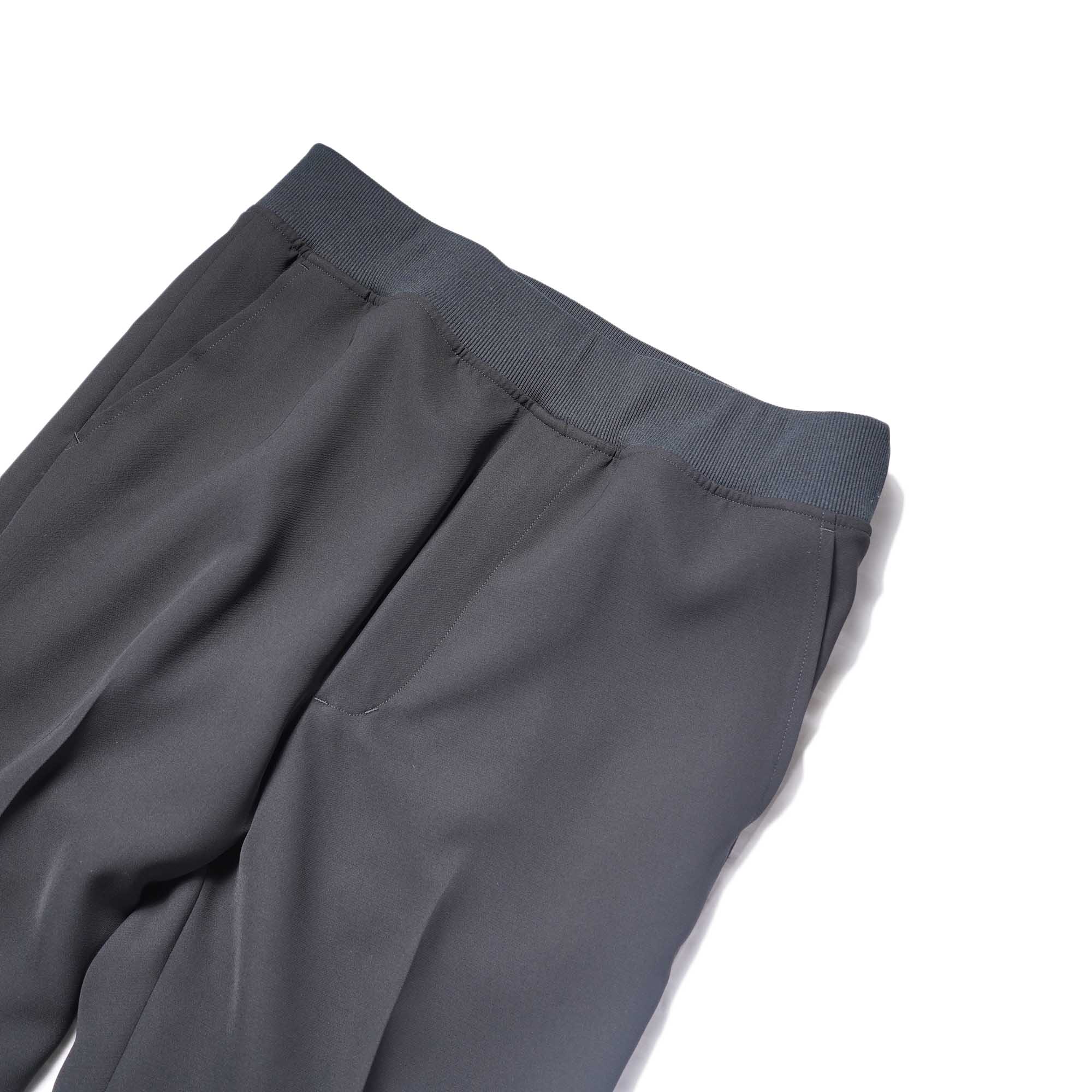N.HOOLYWOOD / CP05-098 RIBBED EASY PANTS (Black)ウエスト