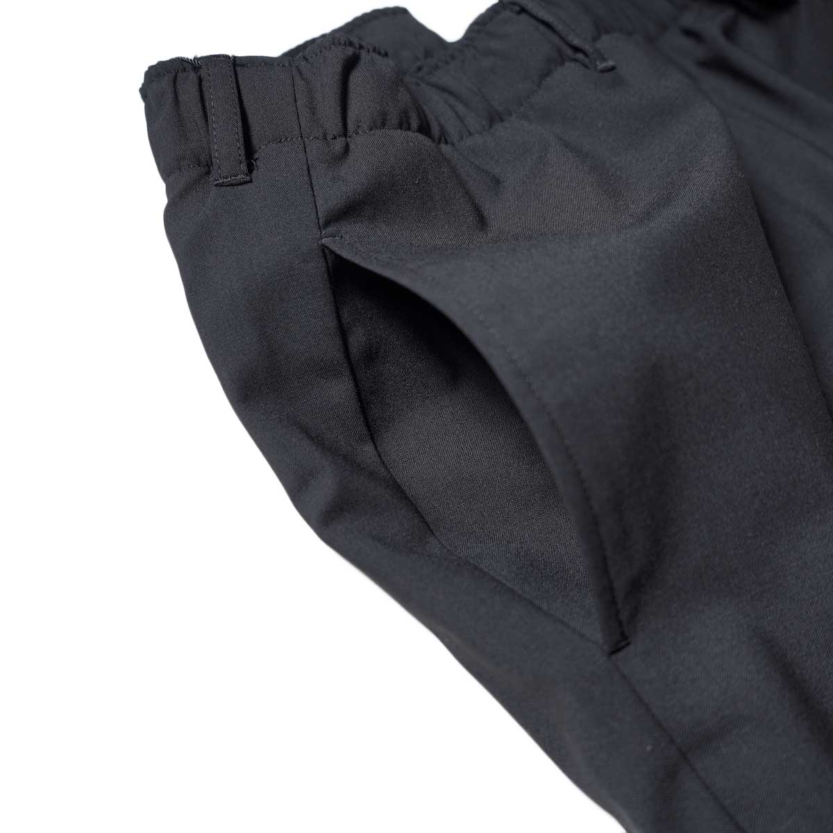 N.HOOLYWOOD / CP07-010 TAPERED EASY PANTS (Black)ポケット