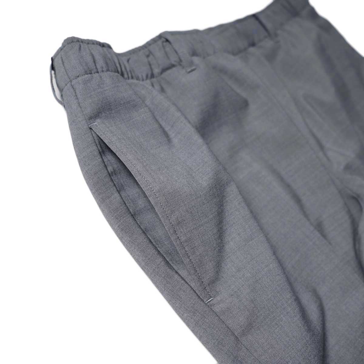 N.HOOLYWOOD / CP07-010 TAPERED EASY PANTS (Gray)ポケット