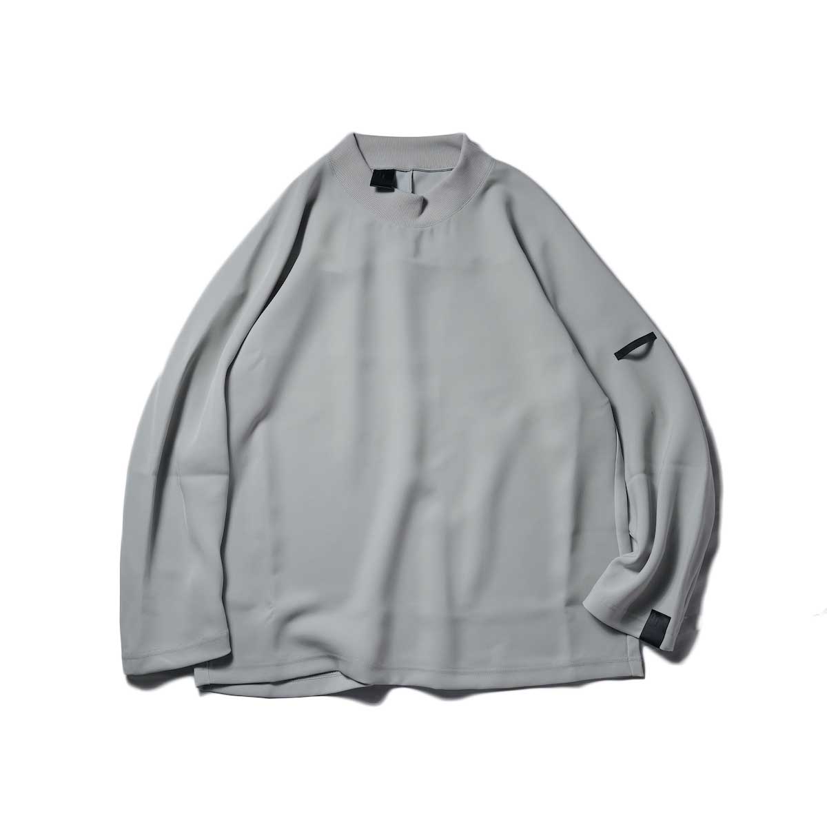 N.HOOLYWOOD / 2231-CS11 MOCK NECK LONG SLEEVE SHIRT (Gray)