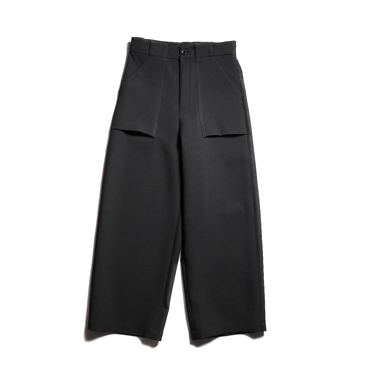 N.HOOLYWOOD / 2261-PT23-008 PATCH POCKET WIDE TROUSERS (Black)