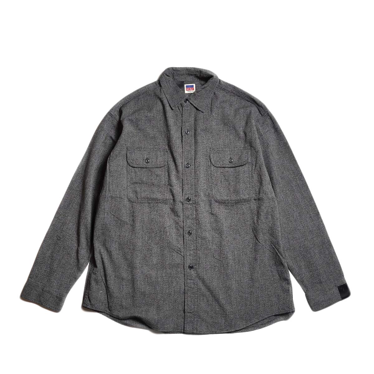 N.HOOLYWOOD COMPILE × BIG MAC / 2262-SH60-026 BLACK CHAMBRAY WORK SHIRT (Black)