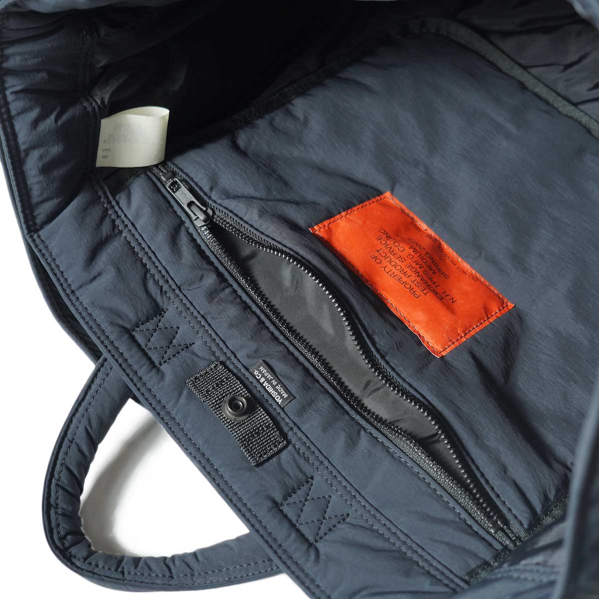 N.HOOLYWOOD / N.HOOLYWOOD TEST PRODUCT EXCHANGE SERVICE × PORTER  HELMET BAG (Black)内ポケット