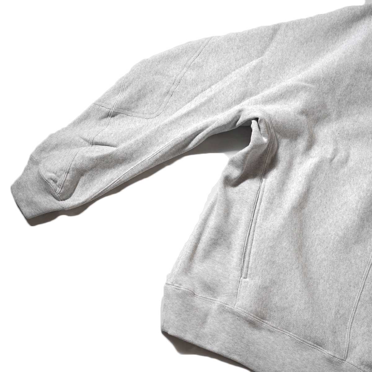 N.HOOLYWOOD × CHAMPION / C8-W047 CREWNECK SWEATSHIRT (T.Gray)裾、袖