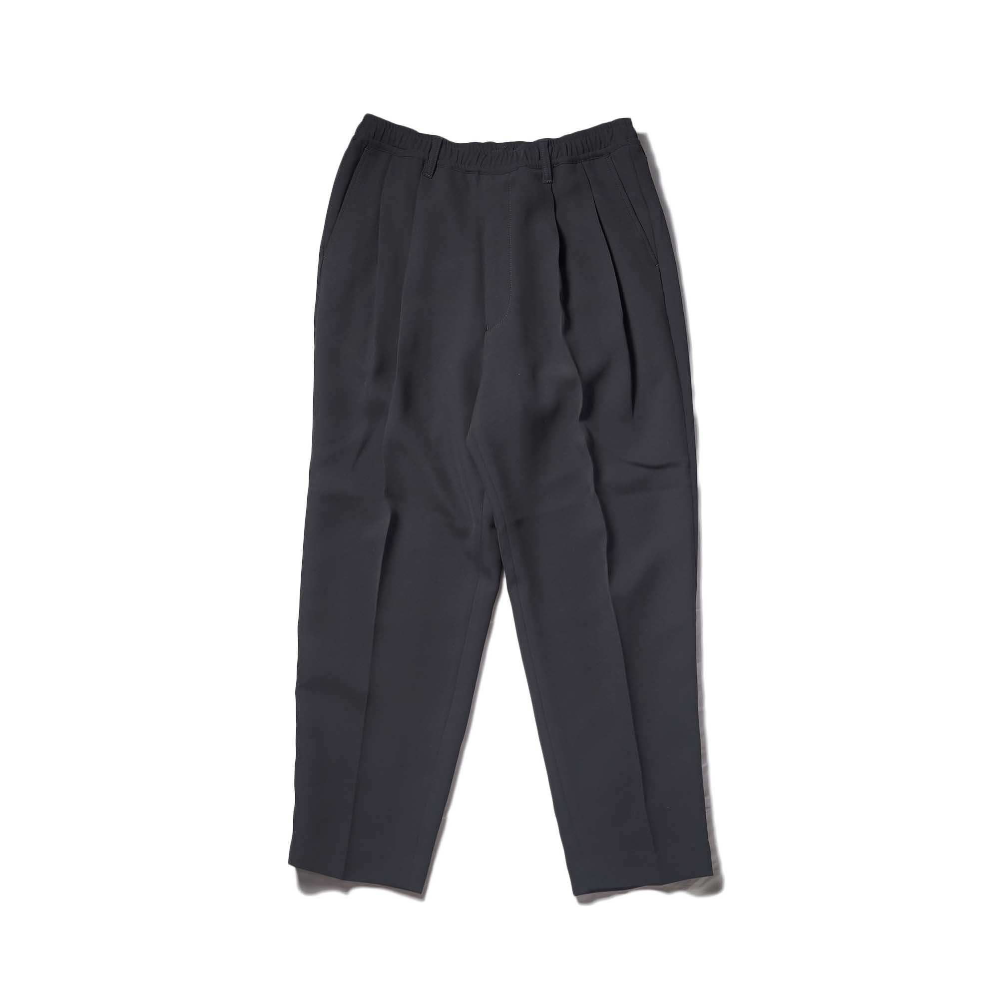 N.HOOLYWOOD / PT07-098 WIDE TAPERED EASY SLACKS (Black)