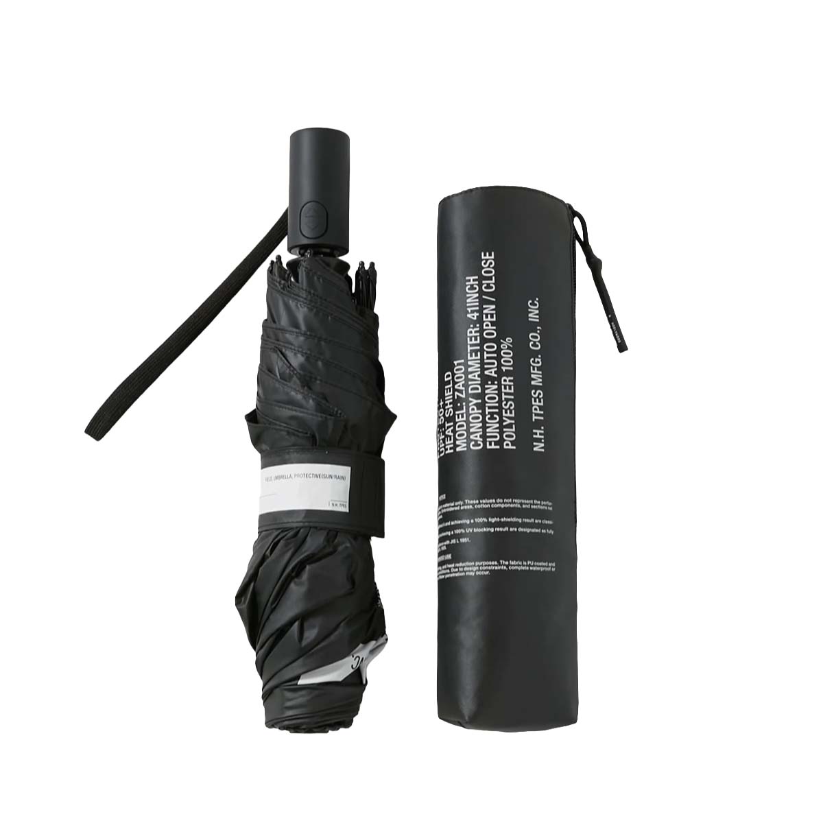 N.HOOLYWOOD TEST PRODUCT EXCHANGE SERVICE /  TPES-AC16 ALL-WHEATHER UMBRELLA (Black)