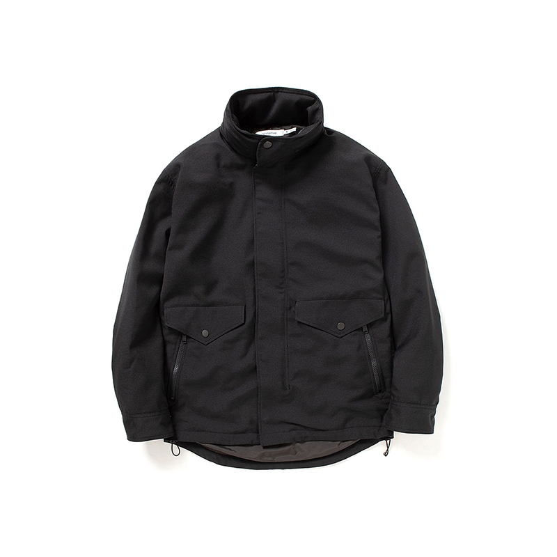 nonnative / TROOPER JACKET POLY TWILL WITH GORE-TEX INFINIUM™ (Black)
