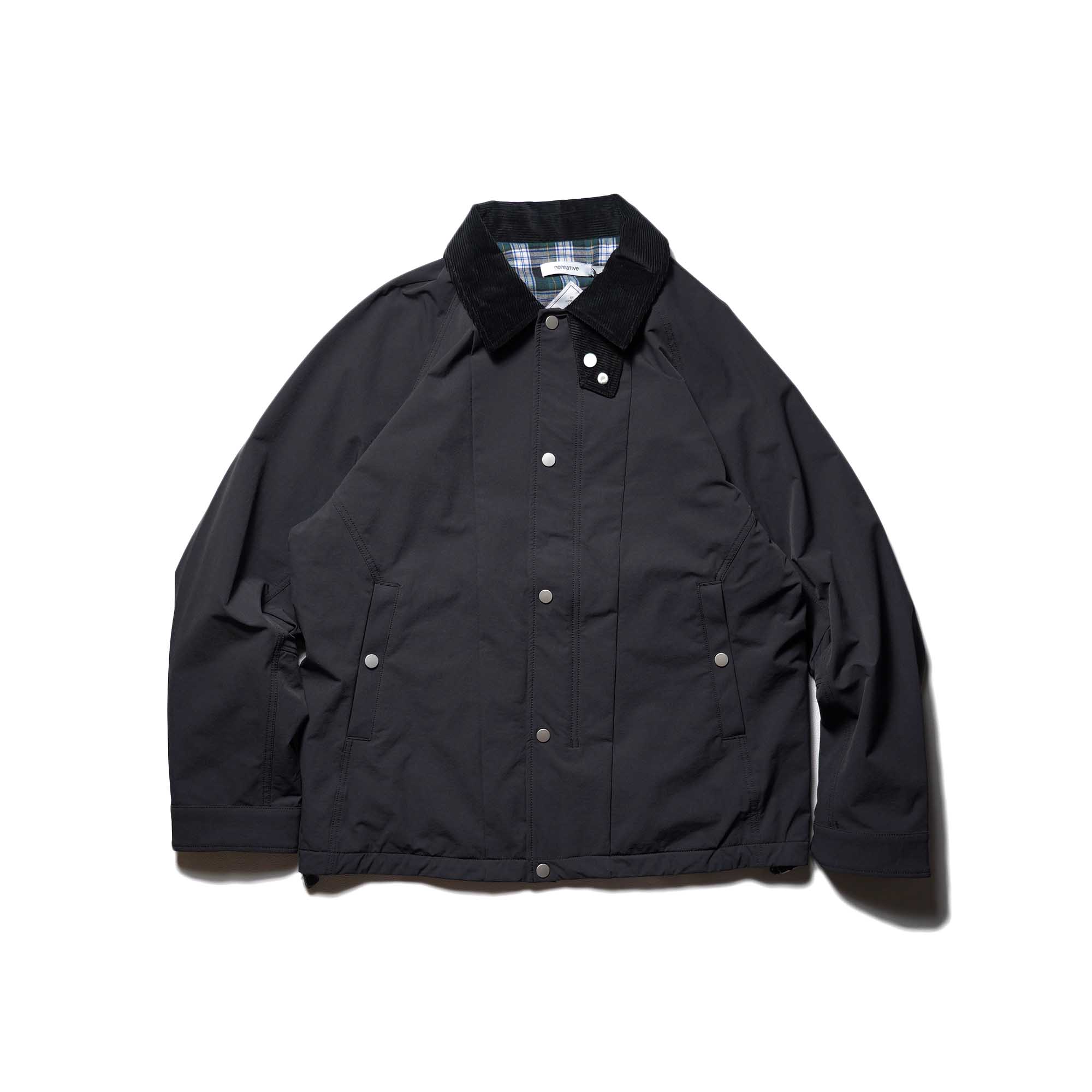nonnative / HUNTER JACKET N/PU TWILL STRETCH CORDURA® WITH GORE-TEX (Black)