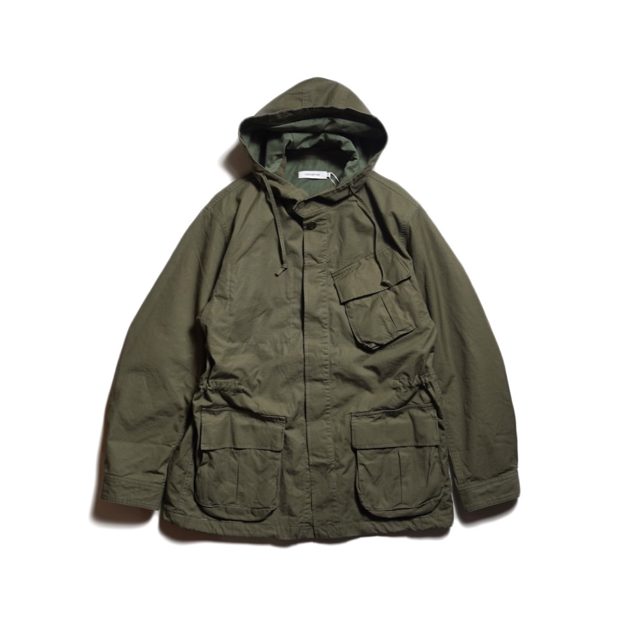 nonnative / TROOPER HOODED JACKET COTTON RIPSTOP WITH WINDSTOPPER® (Olive)