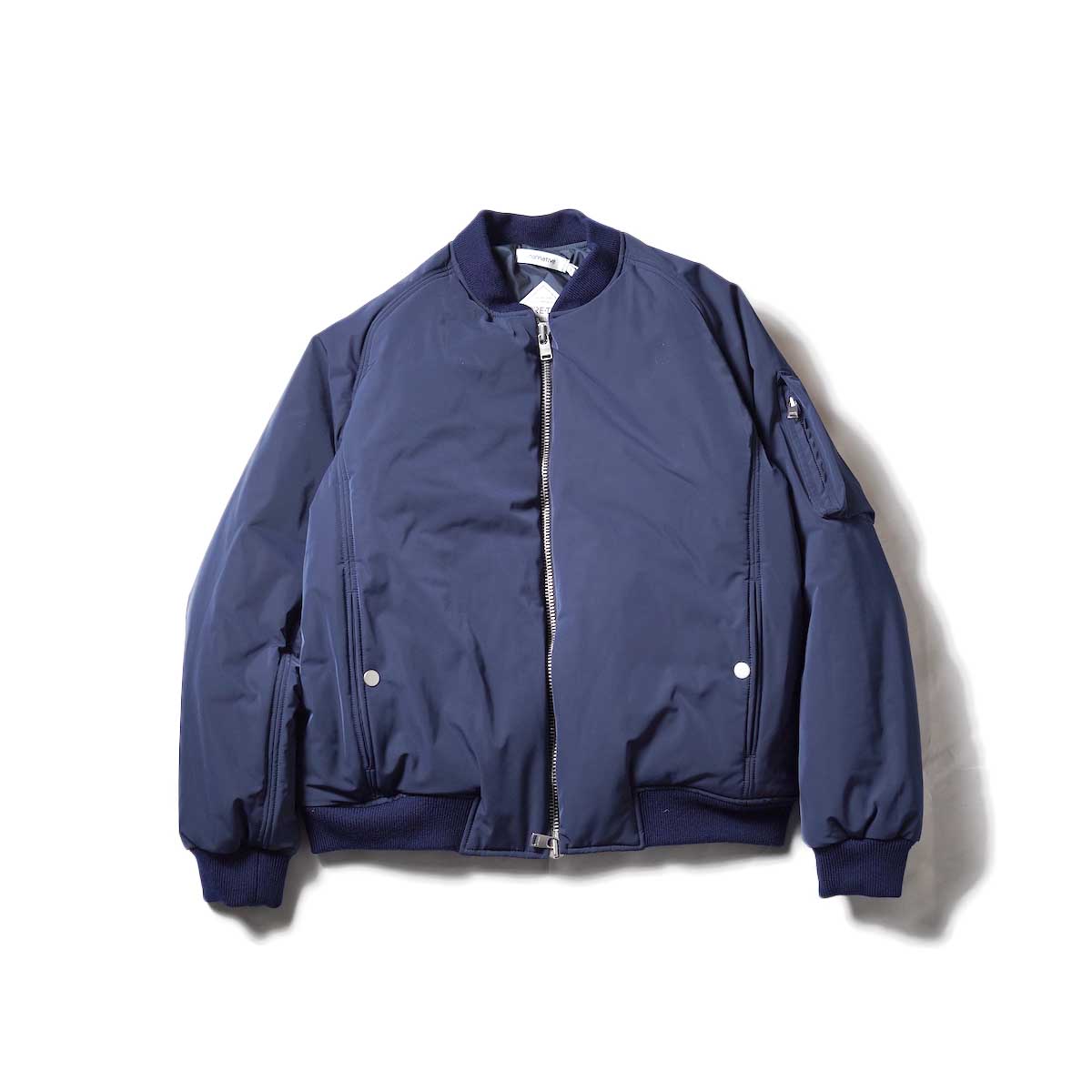 nonnative / TROOPER PUFF BLOUSON POLY TWILL STRETCH DICROS SOLO WITH GORE-TEX INFINIUM (Navy)