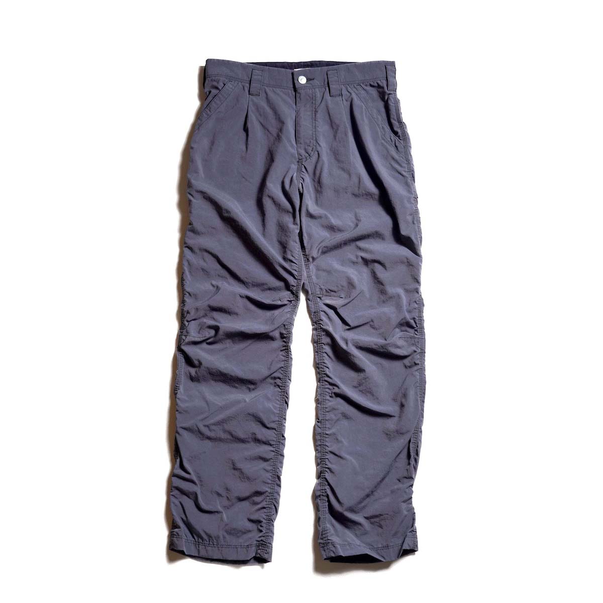 nonnative / WORKER TROUSERS NYLON OXFORD PIGMENT DYE (Navy)