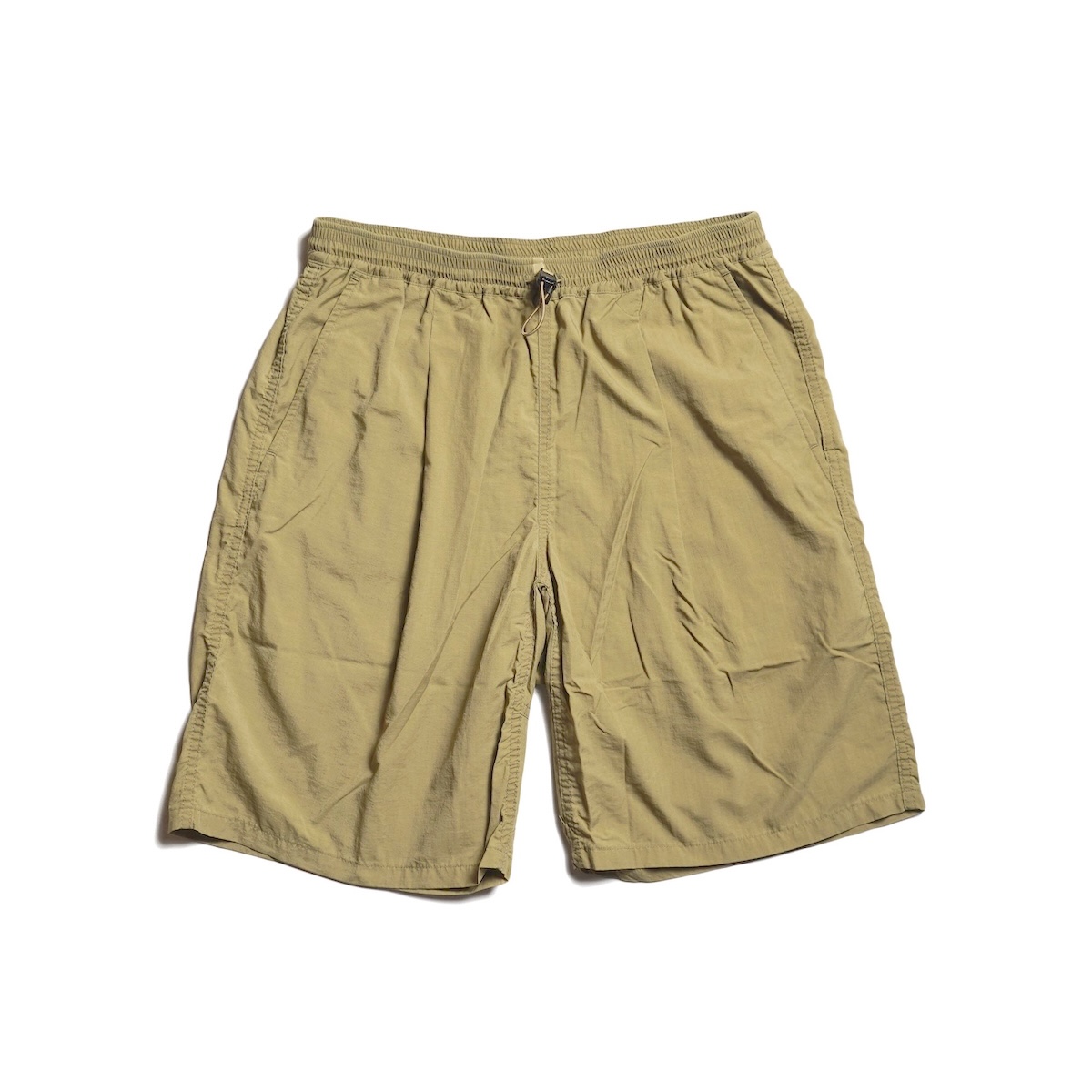 nonnative / HIKER EASY SHORTS NYLON RIPSTOP PIGMENT DYE (Beige)