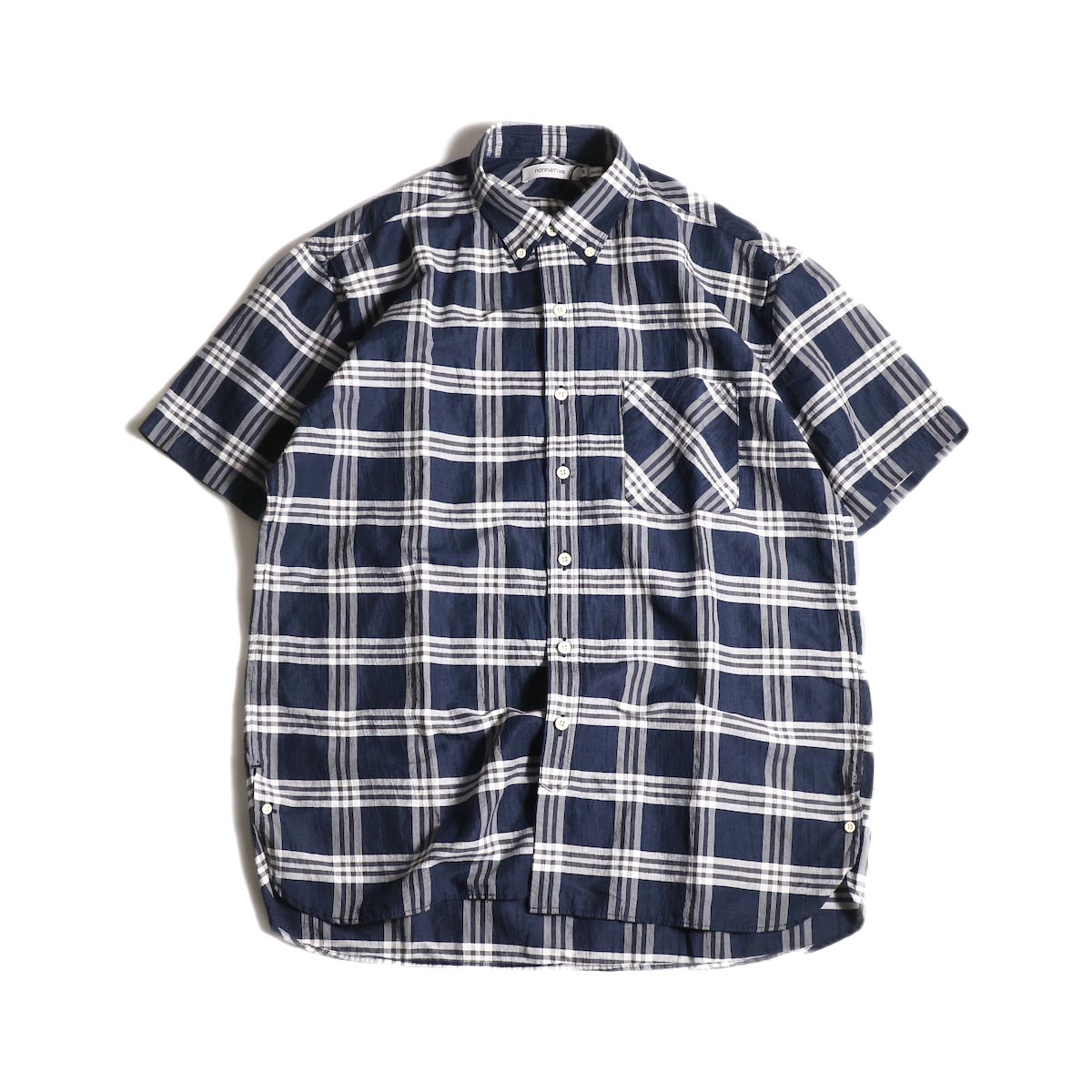 nonnative - ノンネイティブ DWELLER SHIRT RELAXED FIT オリーブ 2の+