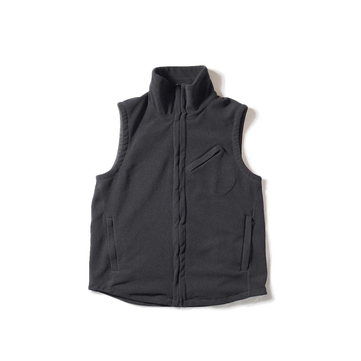 nonnative / HIKER VEST POLY FLEECE POLARTEC® (Black)
