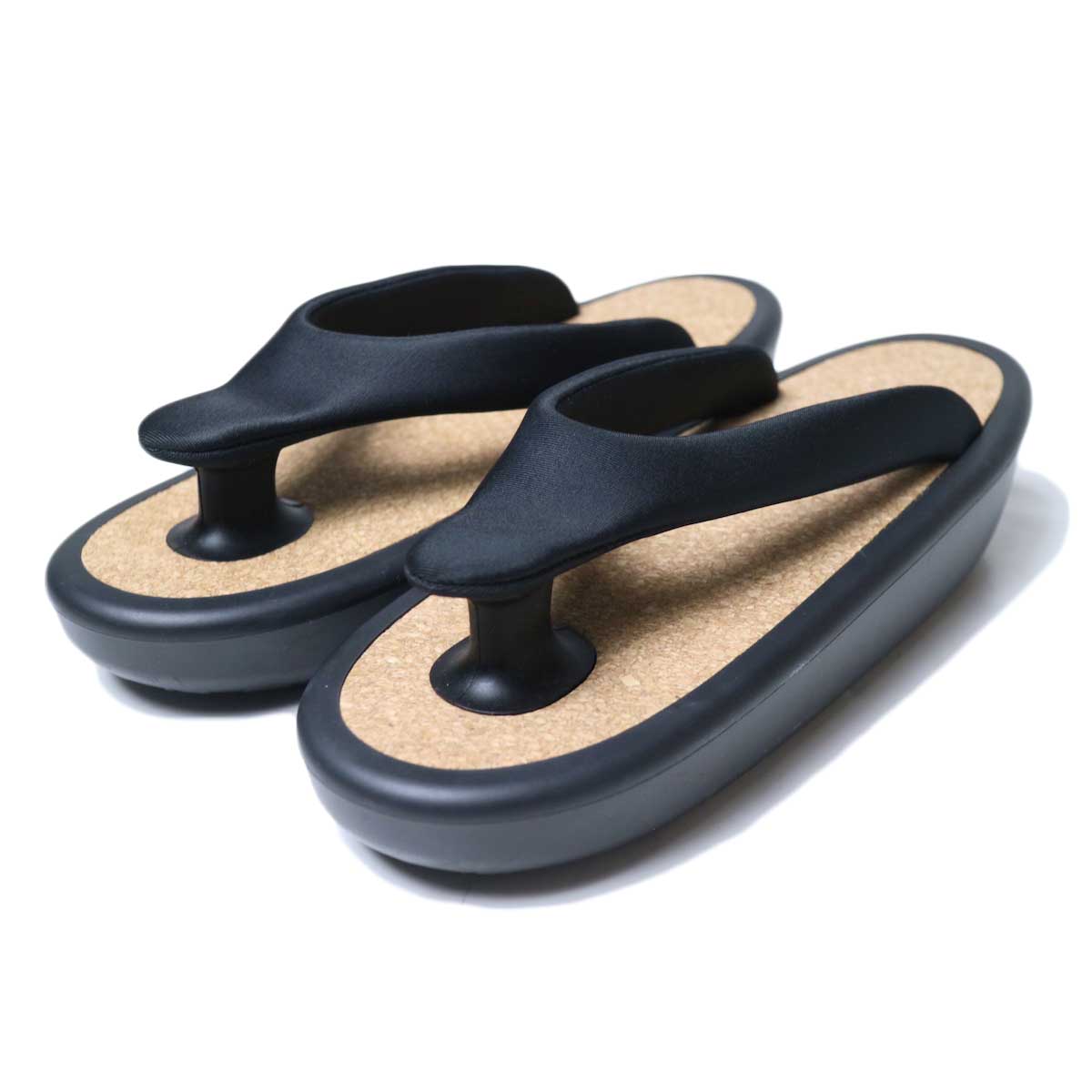 OJOJO /  Beach Sandal (Black Cork)
