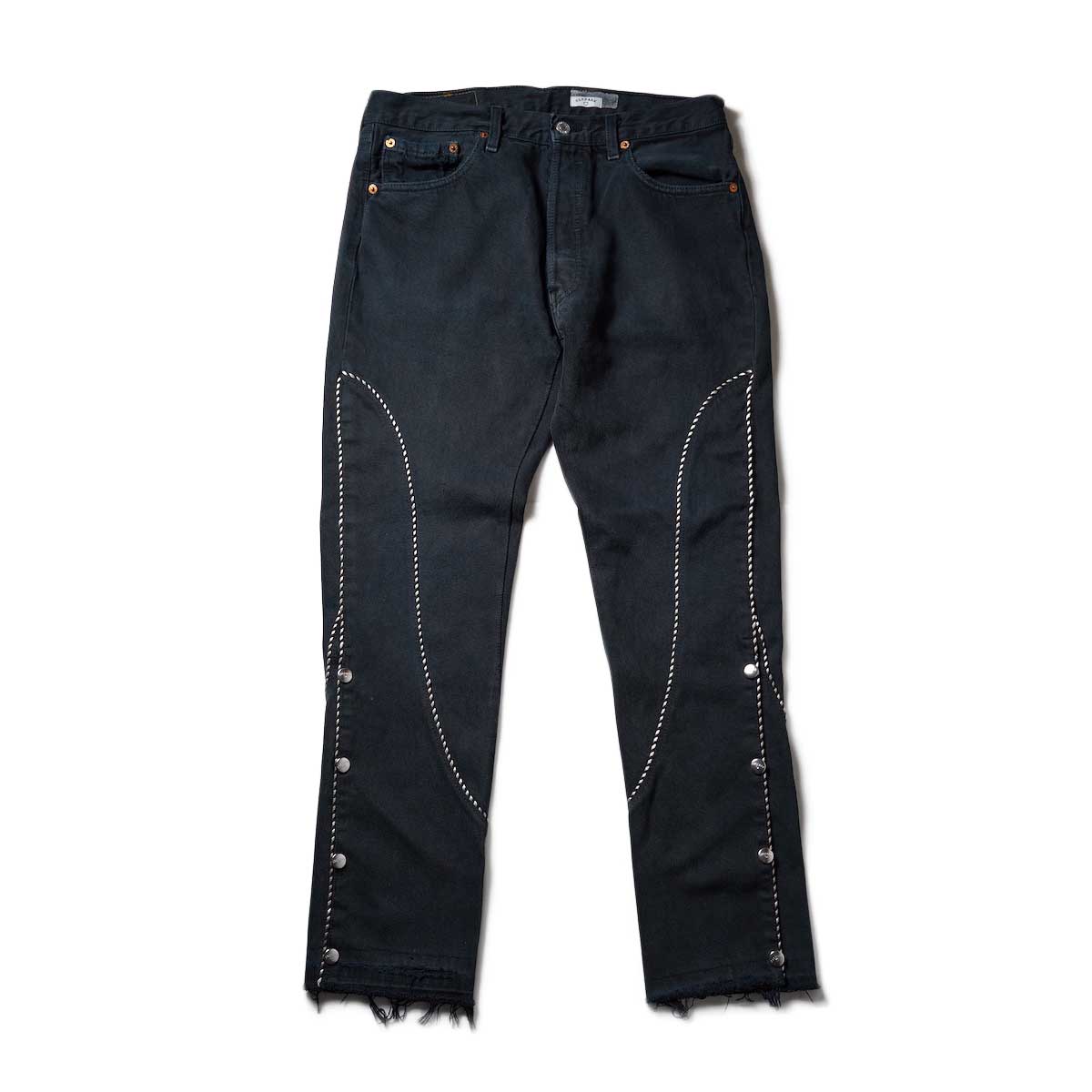 OLD PARK / Western Jeans2 Black (Msize-A)