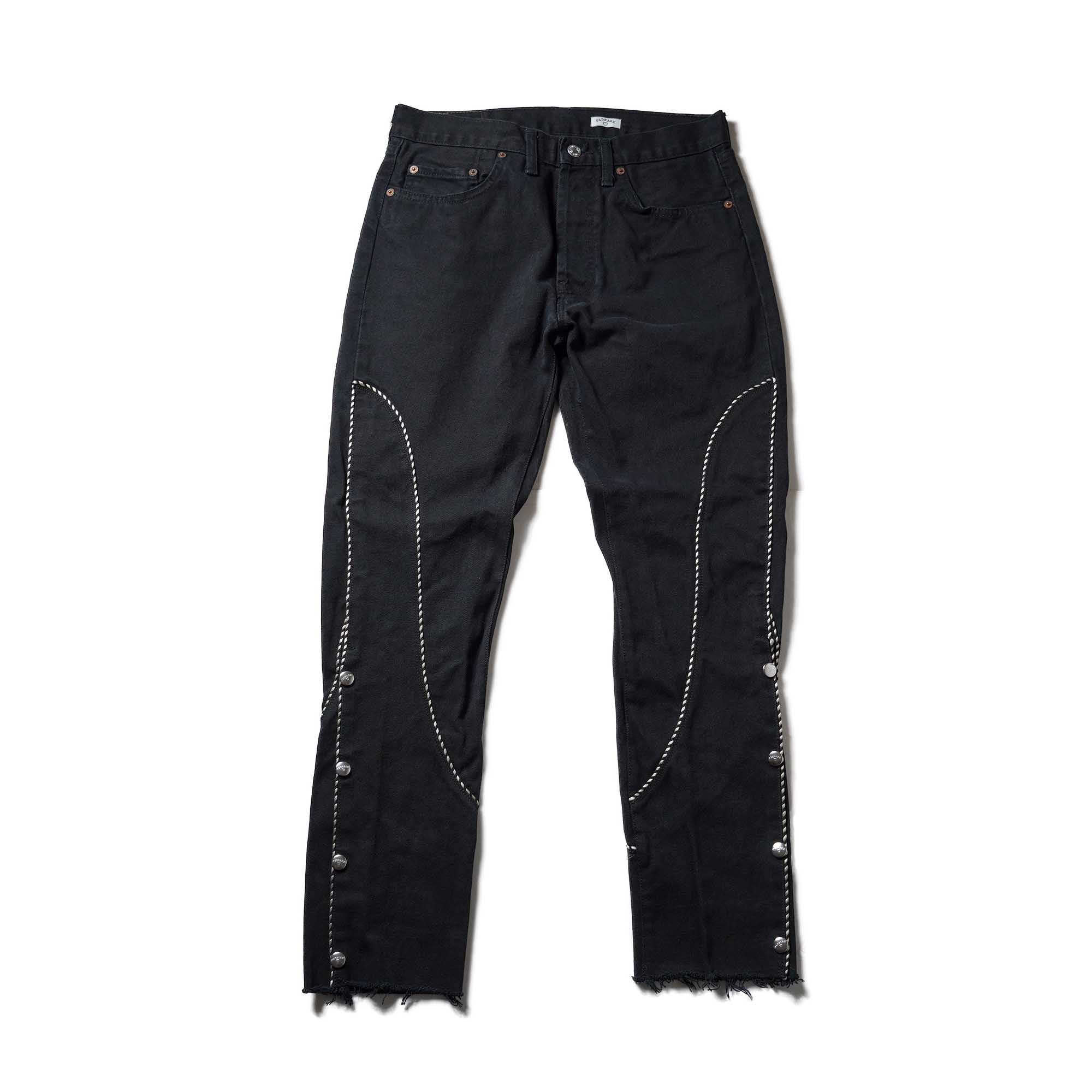 OLD PARK / Western Jeans2 Black (Msize-B)