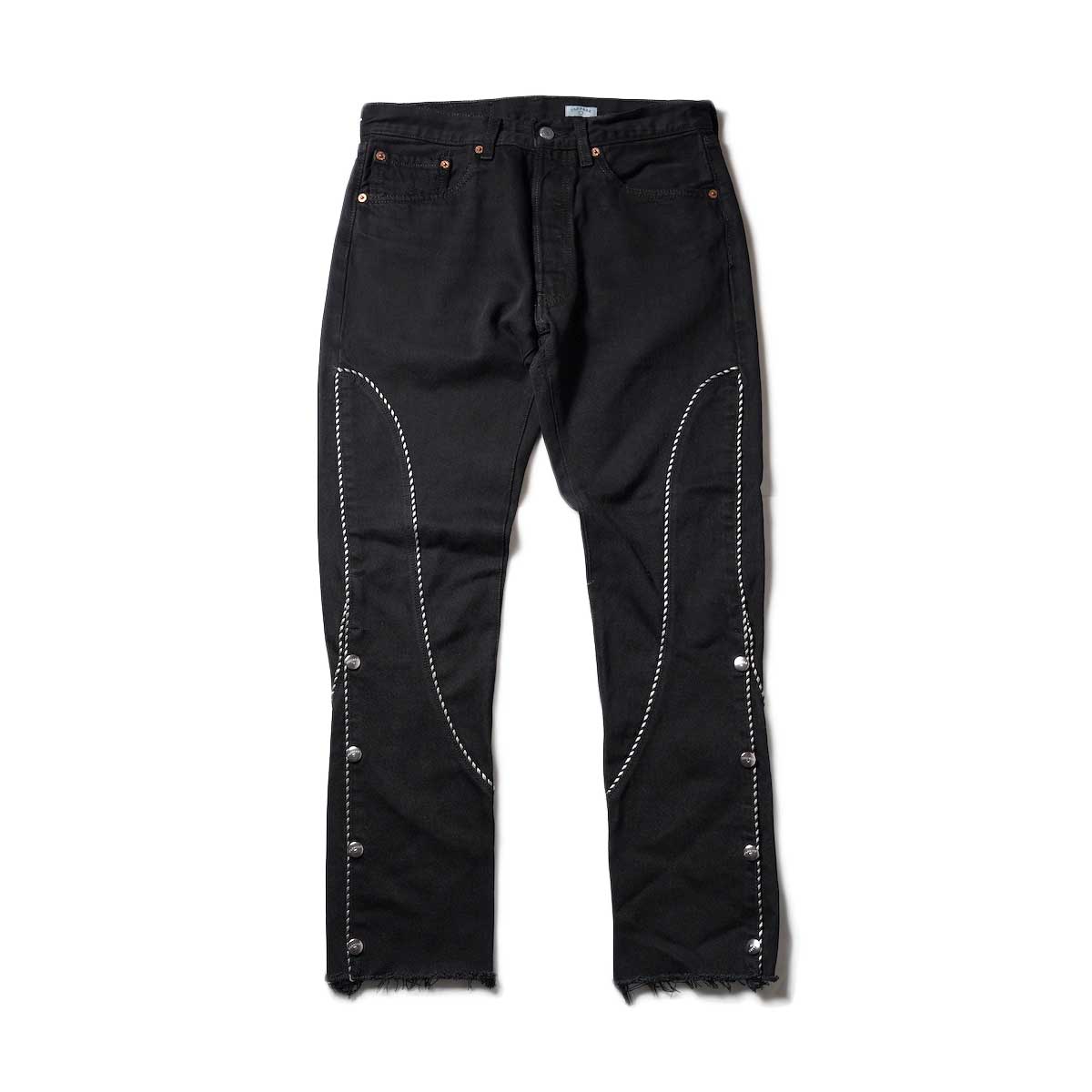 OLD PARK / Western Jeans2 Black (Ssize-B)