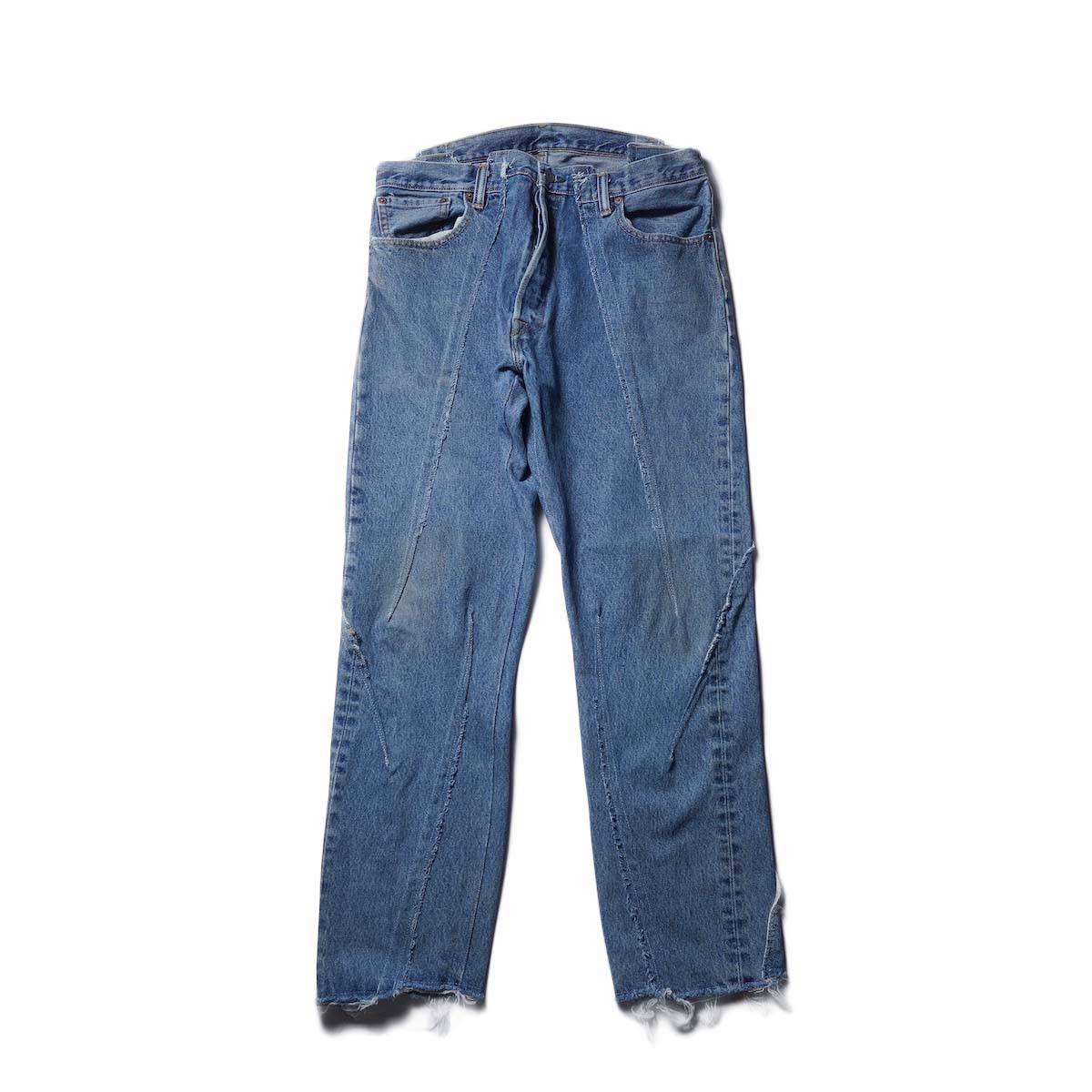 OLD PARK / DARTS JEANS BLUE (Lsize-A)