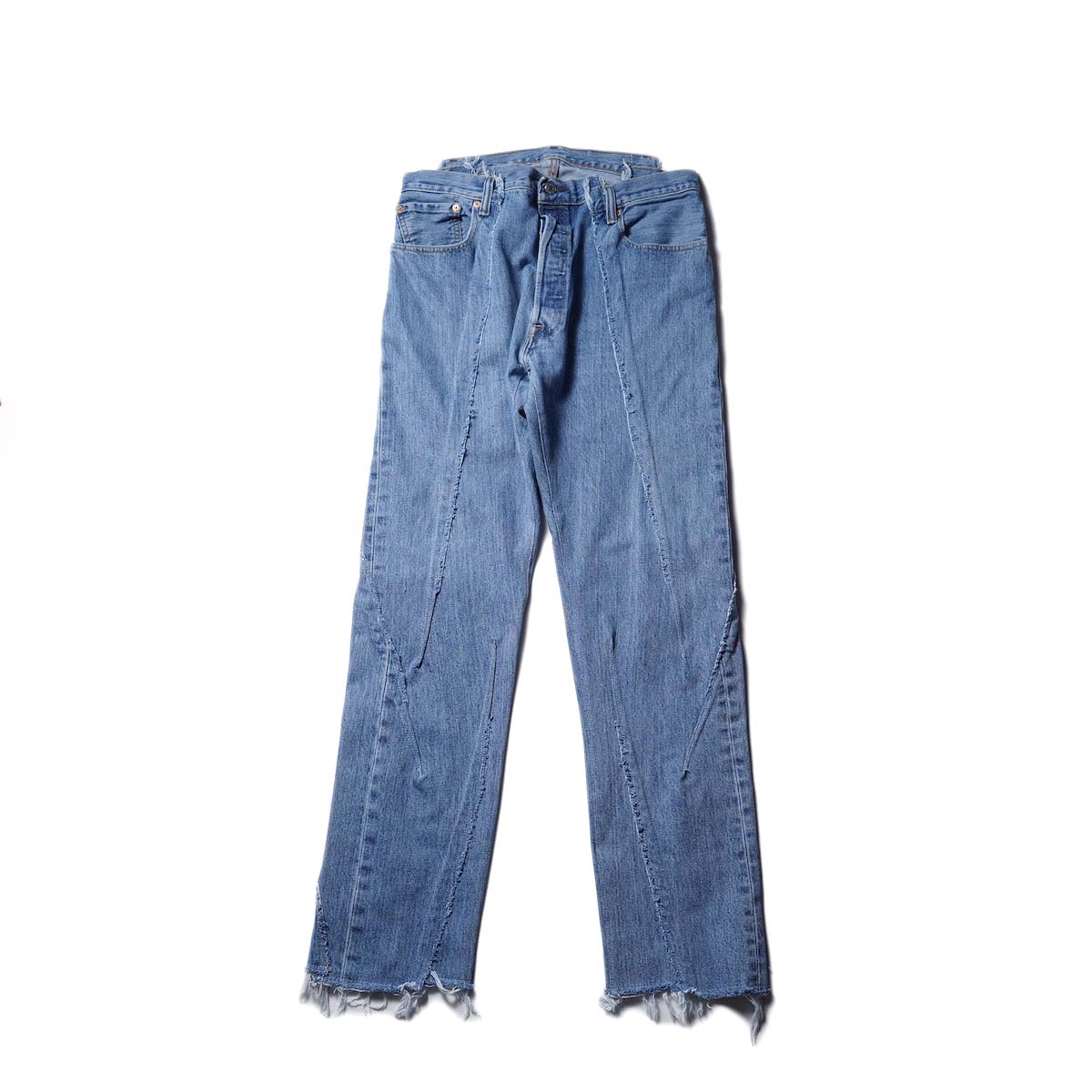 OLD PARK / DARTS JEANS BLUE (Lsize-D)