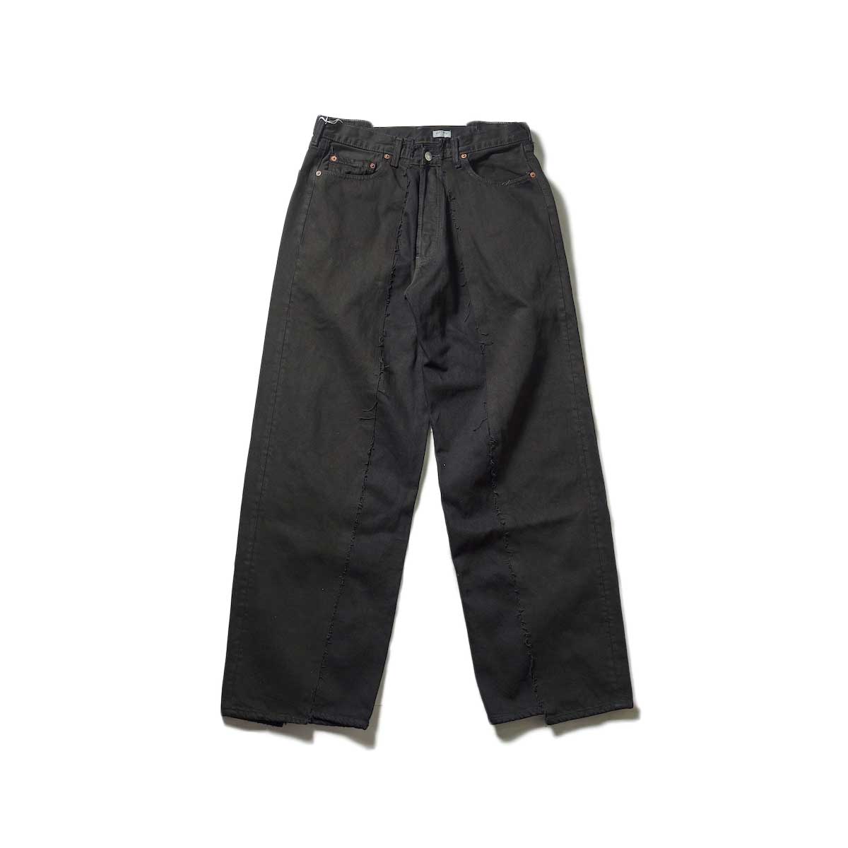OLD PARK / BAGGY JEANS BLACK (Lsize-3)