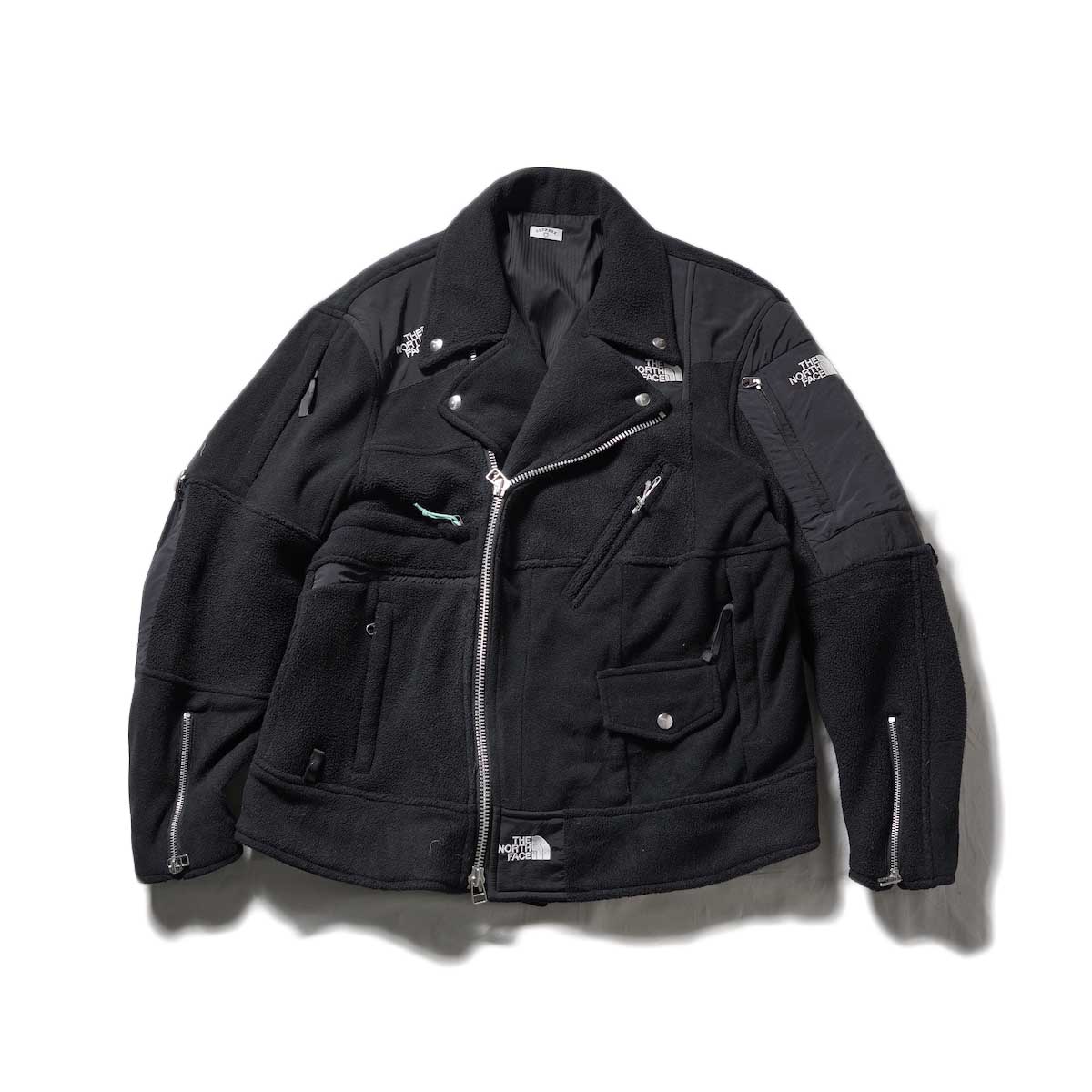 OLD PARK / Oversized Riders Jacket -Outdoor (Black)