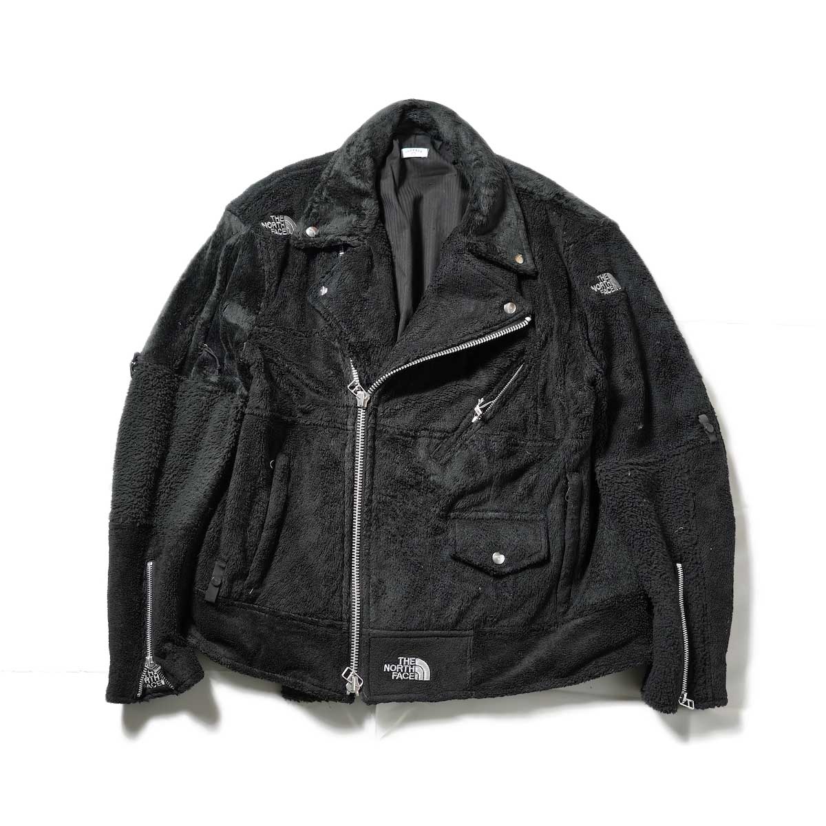 OLD PARK / Oversized Riders Jacket -Outdoor (Black)
