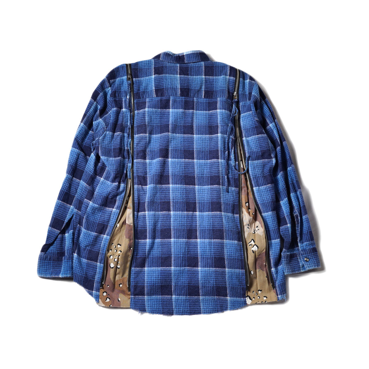 OLD PARK / Sheet Wise Shirt Flannel (A) 背面