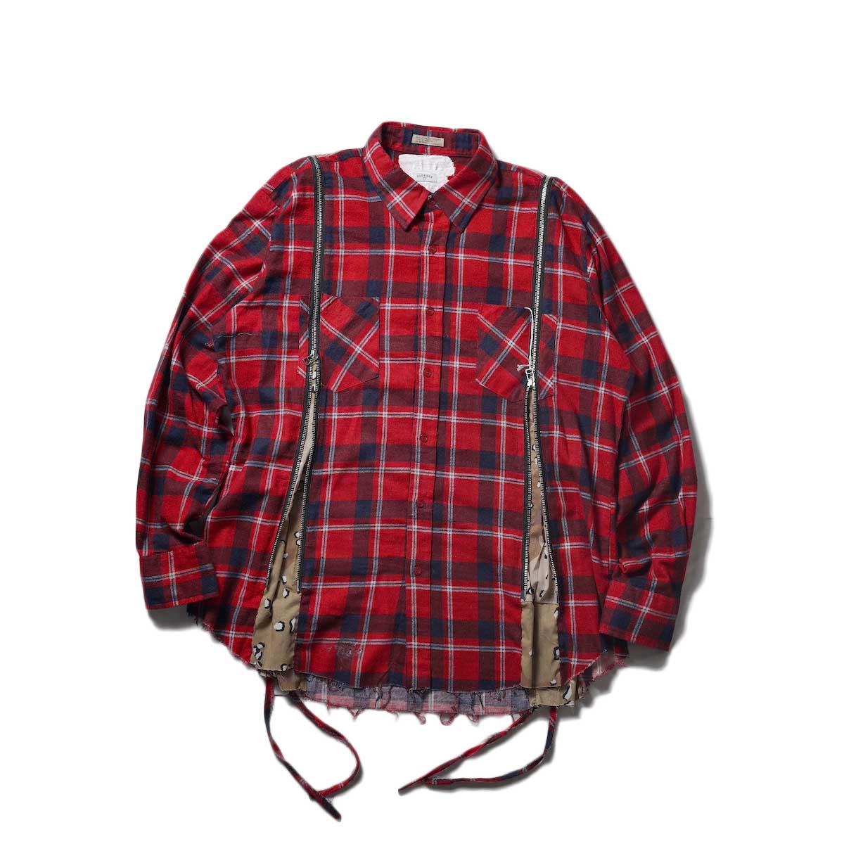 OLD PARK / Sheet Wise Shirt Flannel (B)