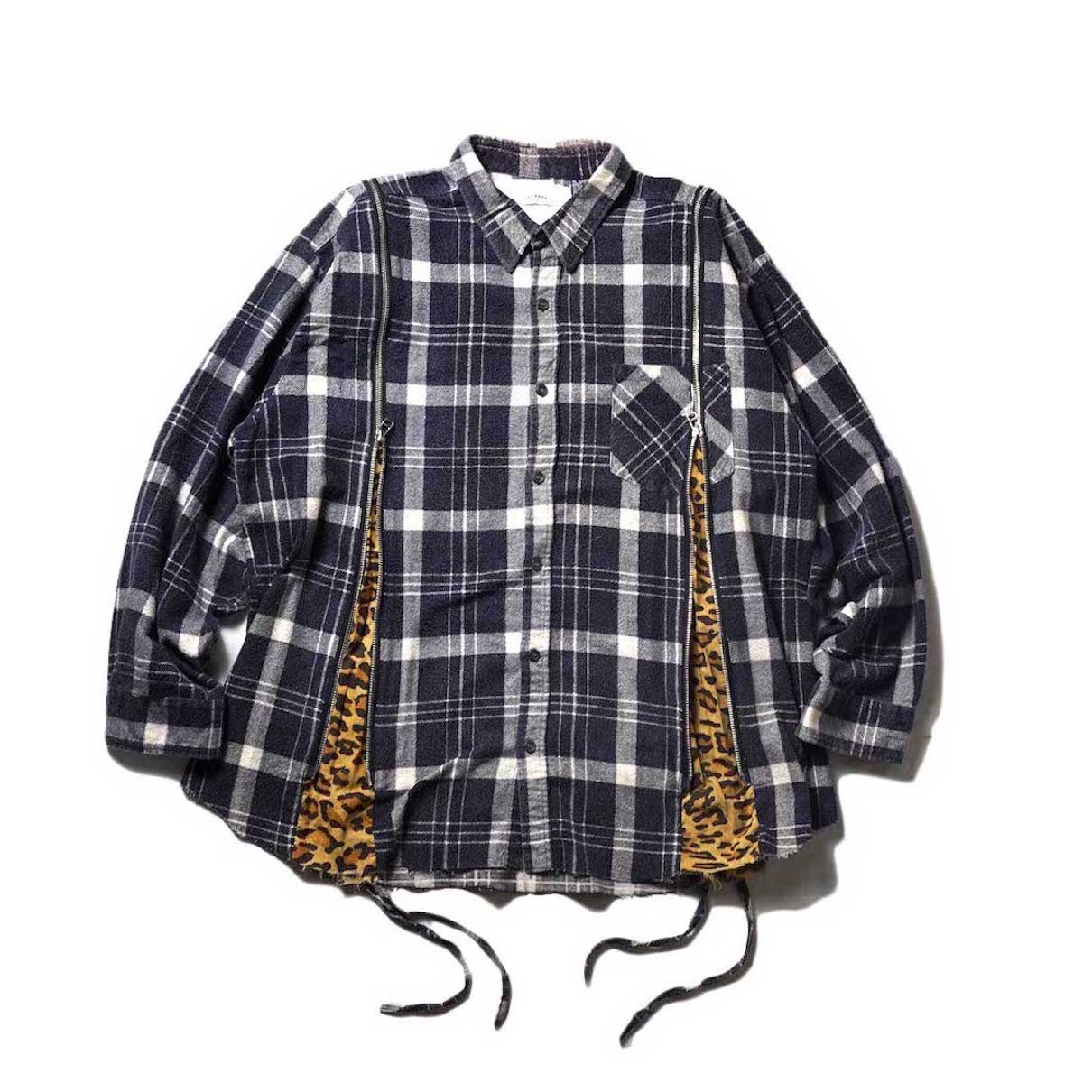 OLD PARK / Sheet Wise Shirt Flannel (C)