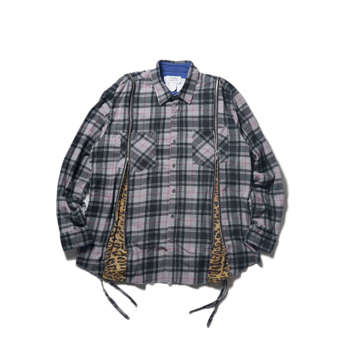 OLD PARK / Sheet Wise Shirt Flannel (D)